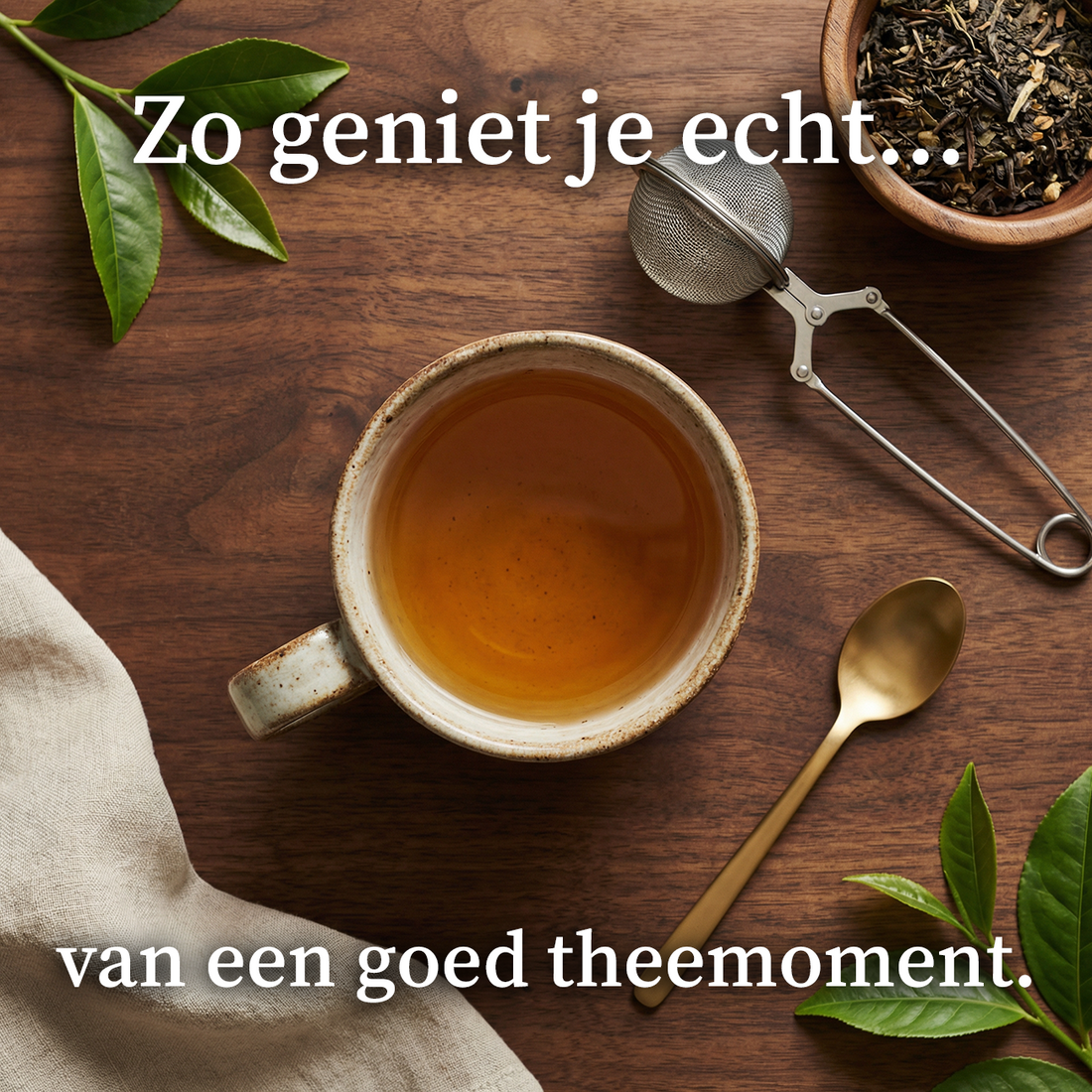 Zo geniet je echt van een goed theemoment