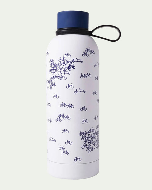 Waterfles De Blauwe Fiets
