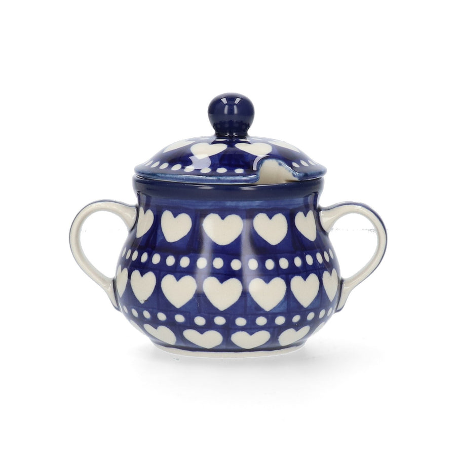 Suikerpot 200 ml - Blue Valentine | Bunzlau Castle