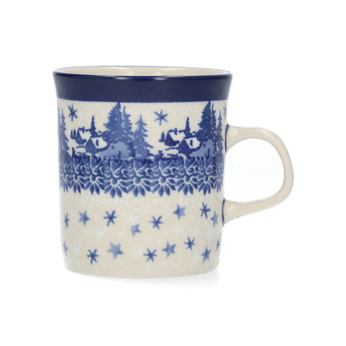 Rechte mok 160 ml - Christmas Landscape | Bunzlau Castle – Bunzlau Castle bij Tante Rie Borne