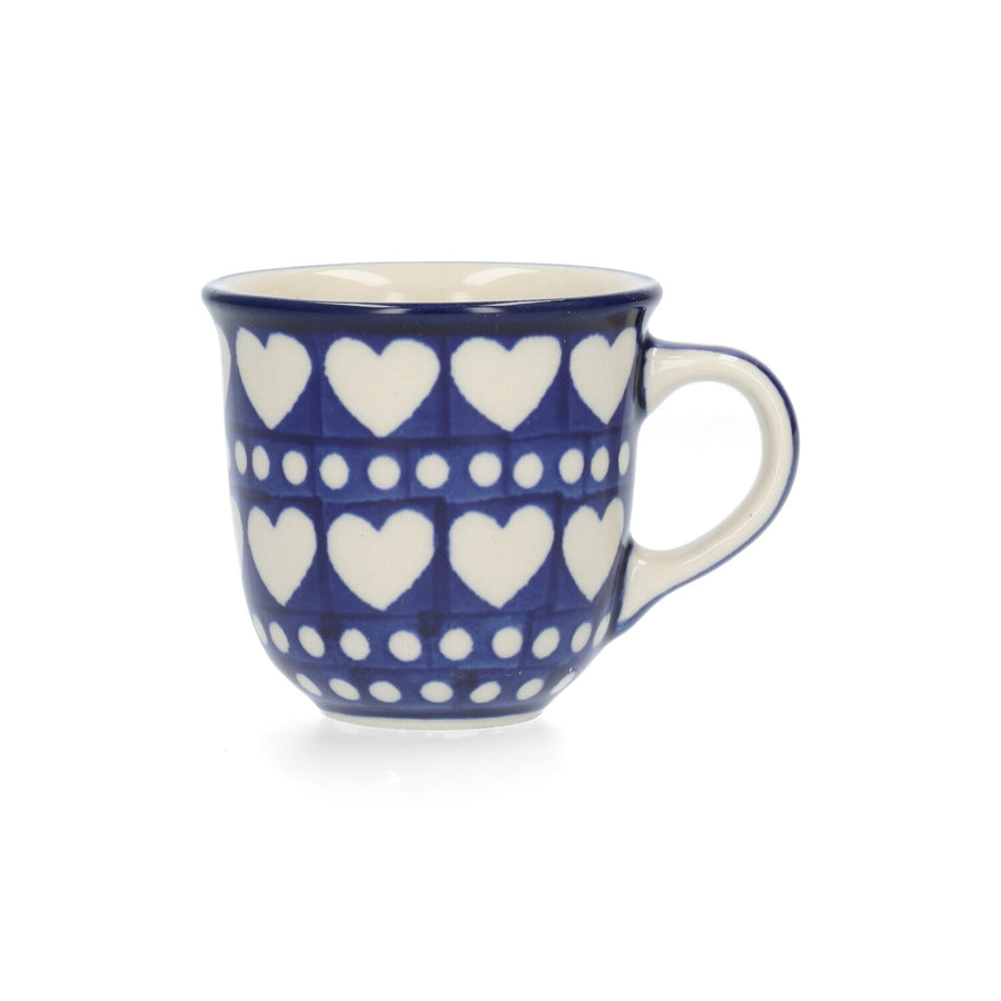 Tulp mok 70 ml - Blue Valentine | Bunzlau Castle
