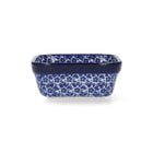 Vierkante kom 170 ml - Indigo | Bunzlau Castle