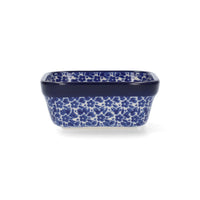 Vierkante kom 170 ml - Indigo | Bunzlau Castle