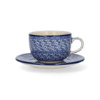 Kop en Schotel 230 ml - Midnight Blue | Bunzlau Castle