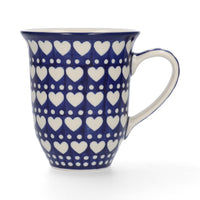 Tulp mok 500 ml - Blue Valentine | Bunzlau Castle