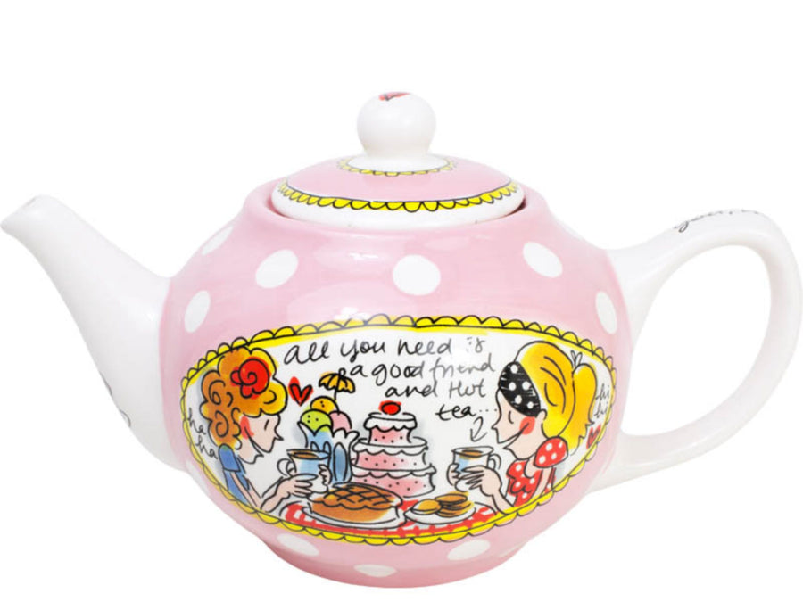 TEAPOT 1,5L BLAH – Blond Amsterdam bij Tante Rie Borne