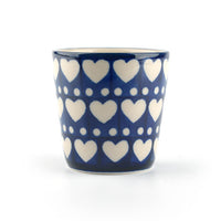 Mok Tumbler 100 ml - Blue Valentine | Bunzlau Castle