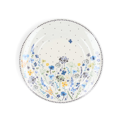 Melamine Bord Wild Flowers Ø: 25 cm | Bunzlau Castle – Bunzlau Castle bij Tante Rie Borne