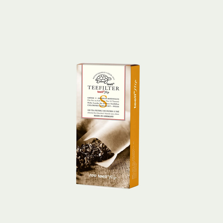 Teeli Flip S theefilter met uitvouwbare bodem voor losse thee