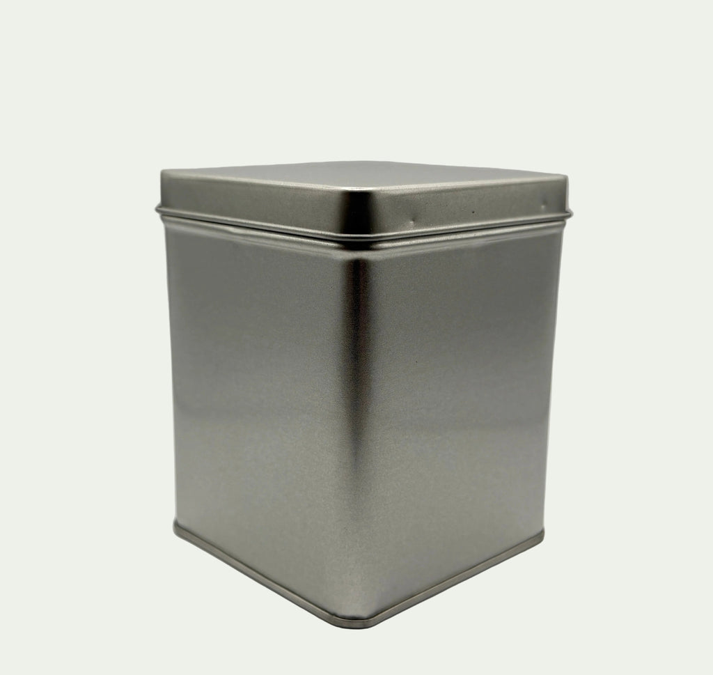 Zilver thee bewaarblik (100 gram)