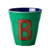 Rice Alfabet Beker Letter B Groen - B - Rice by Rice