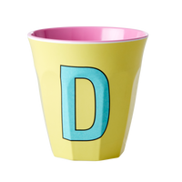 Rice Alfabet Beker Letter D - Rice by Rice