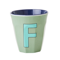 Rice Alfabet Beker Letter F - Rice by Rice