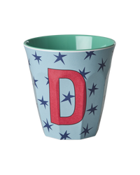 Rice Alfabet Beker Letter D Stars - Rice by Rice