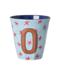 Rice Alfabet Beker Letter O Stars - Rice by Rice