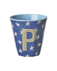 Rice Alfabet Beker Letter P Stars - Rice by Rice