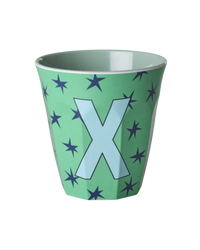 Rice Alfabet Beker Letter X Stars - Rice by Rice
