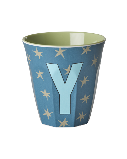 Rice Alfabet Beker Letter Y Stars - Rice by Rice
