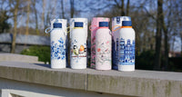 Waterfles Bosvogels Roze