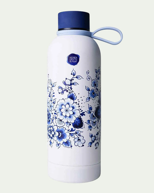 Waterfles Delfts Blauw
