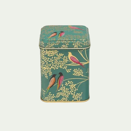 Theeblik 100 gram Sara Miller Green Birds